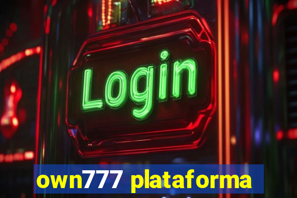 own777 plataforma